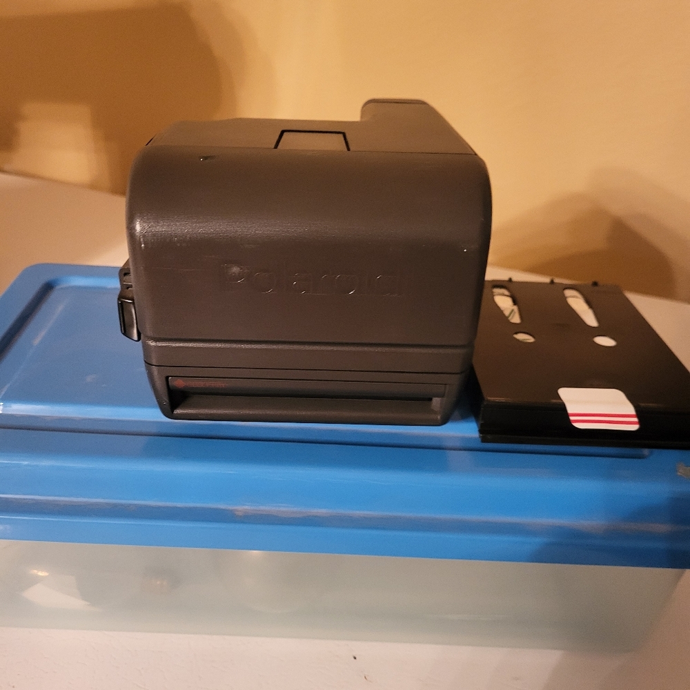 Camera,  vintage Polaroid camera